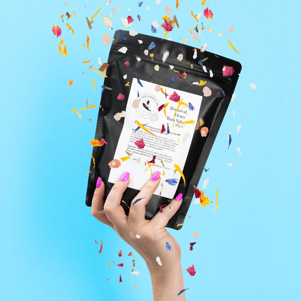 Botanical bath salts