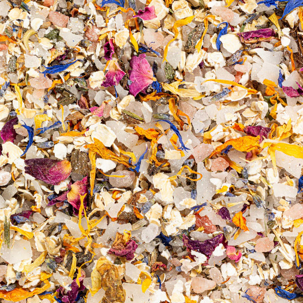 Botanical bath salts