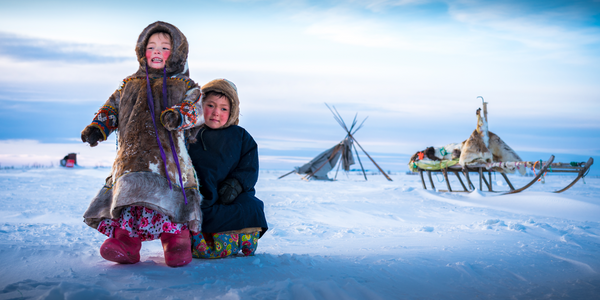 Playtime in the snow cards