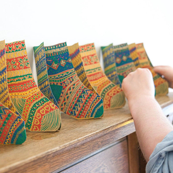 NEW: Stockings Concertina Garland