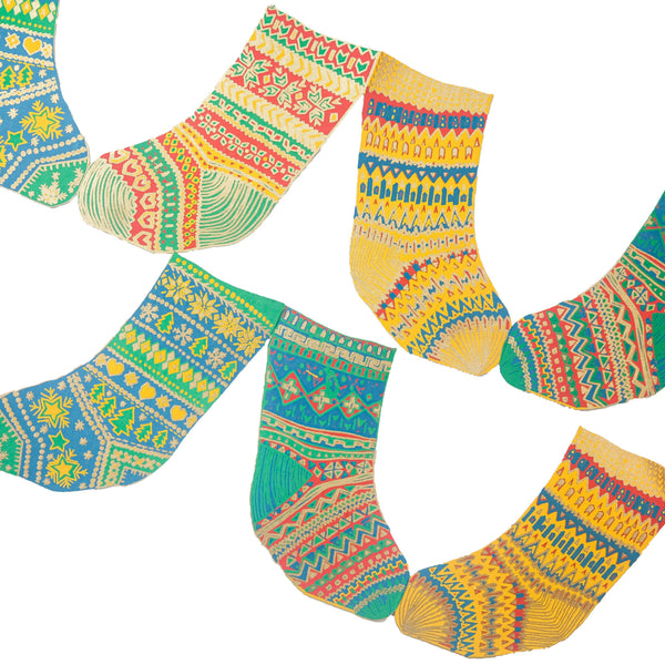 NEW: Stockings Concertina Garland