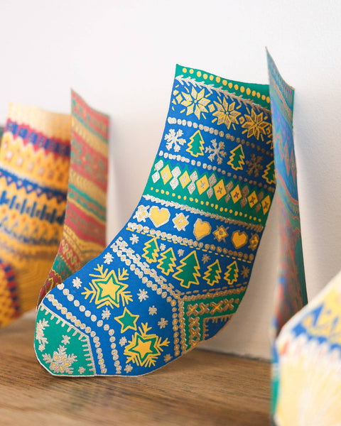 NEW: Stockings Concertina Garland