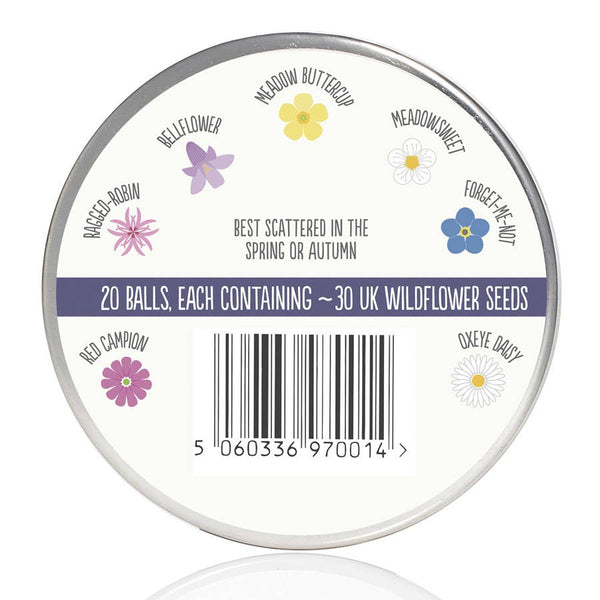 NEW: Wonderland Seedball Christmas Festive Tin
