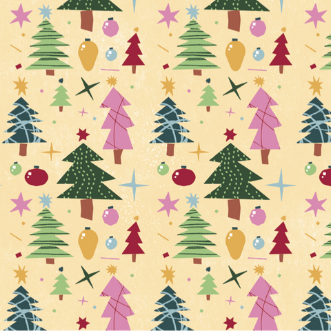 Festivities gift wrap