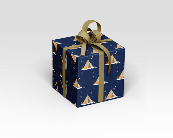 NEW: Reindeer campfire gift wrap