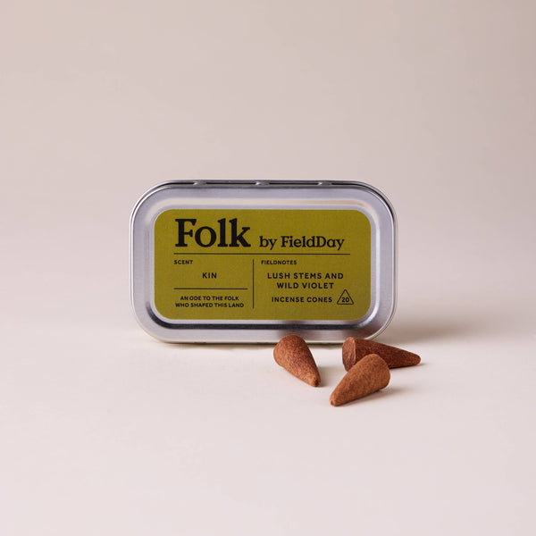 NEW: Tin of Incense Cones - Kin
