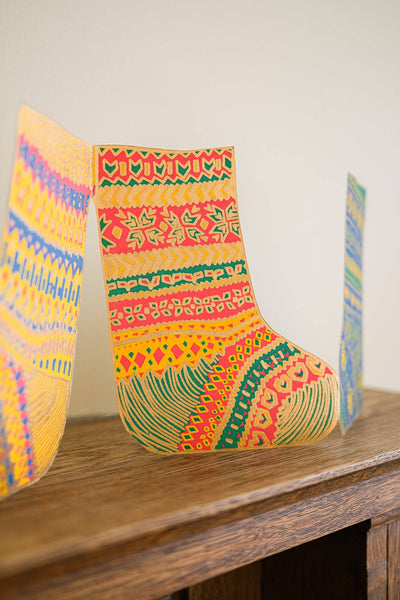 NEW: Stockings Concertina Garland