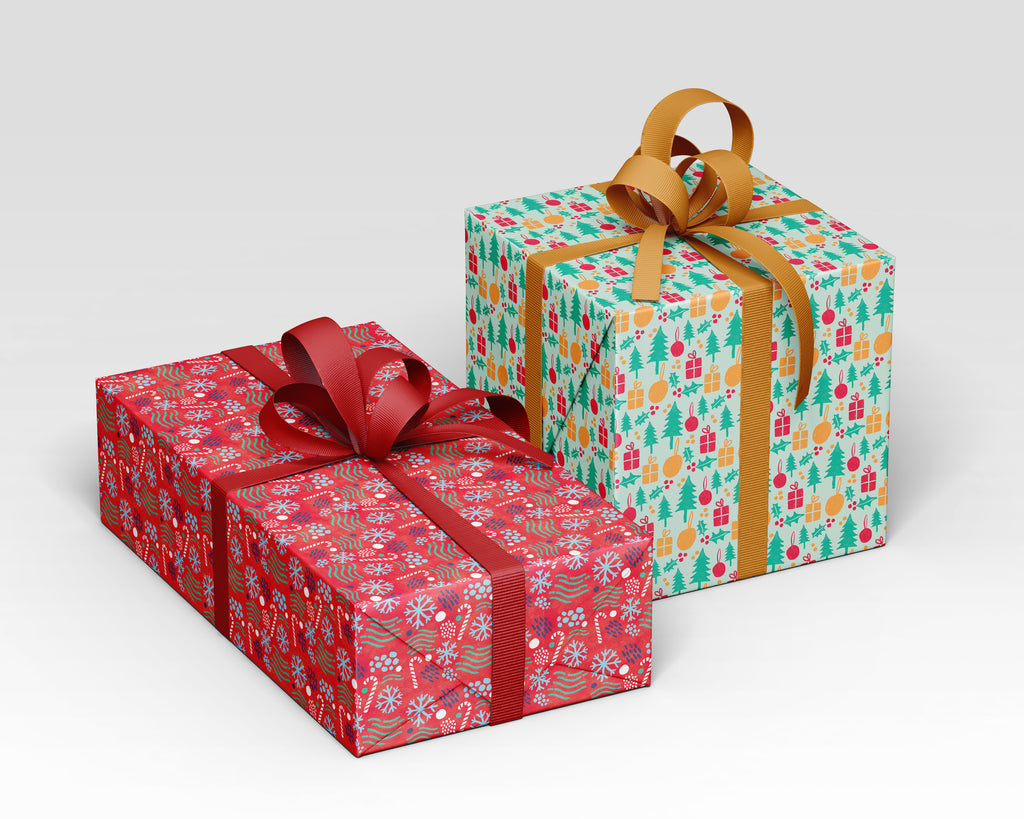 Candy cane gift wrap – Survival's shop