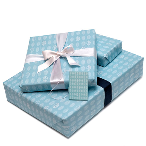 Leaf gift wrap
